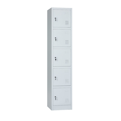 Five Door Stainless Steel Metal Storage Locker For Dormitory