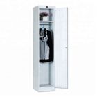 Metal Wardrobe Cabinet Single Door Steel Locker
