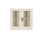 Modern Industrial H900mm Glass Door Filing Cabinet Fitting File Storage Cabinet