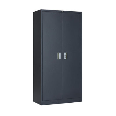 Modern Steel Clothes Storage Cabinet File Metal 2 Doors Wardrobe