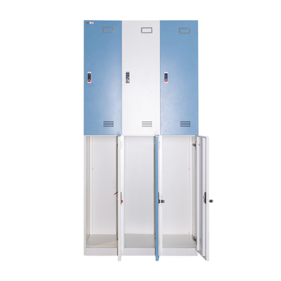 6 Door Metal Lockers Fireproof Employee Lockers
