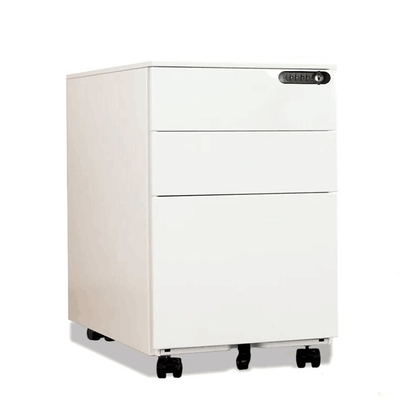 0.5mm-0.8mm Mobile Metal Pedestal Office Equipment For Storage File