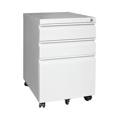 0.5mm-0.8mm Mobile Metal Pedestal Office Equipment For Storage File
